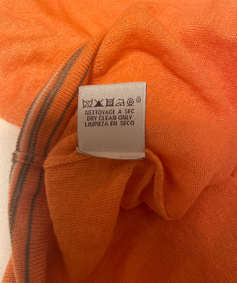 Hermes Short Sleeve Polo Shirt in Orange