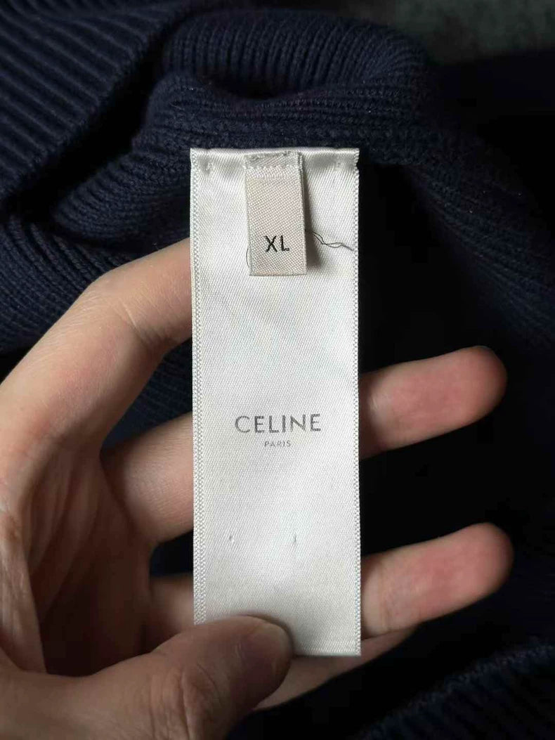 Celine Letter Knit Sweater