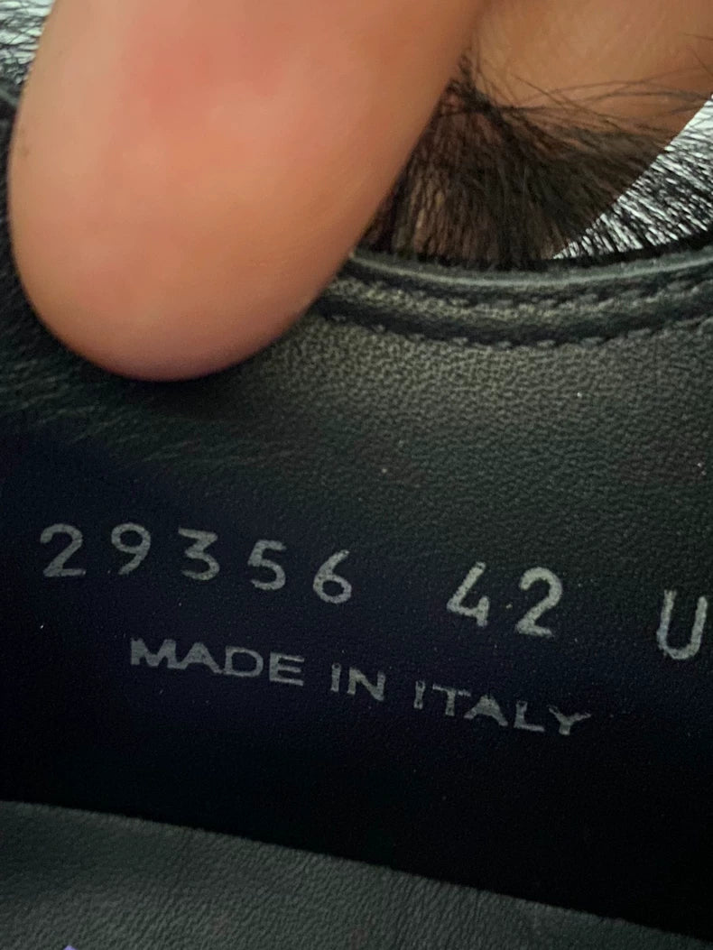 Rick Owens Horsehair Low-Top Sneakers-yf