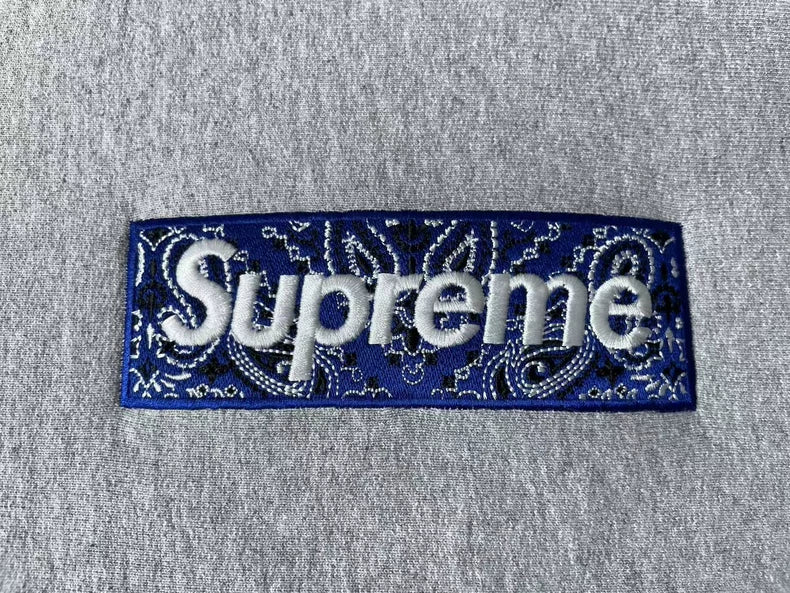 Supreme Grey Floral Hoodie