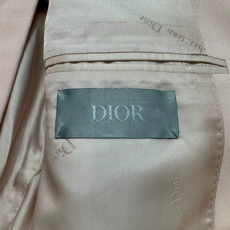 Dior Wool Double-Breasted Suit Jacket-zp