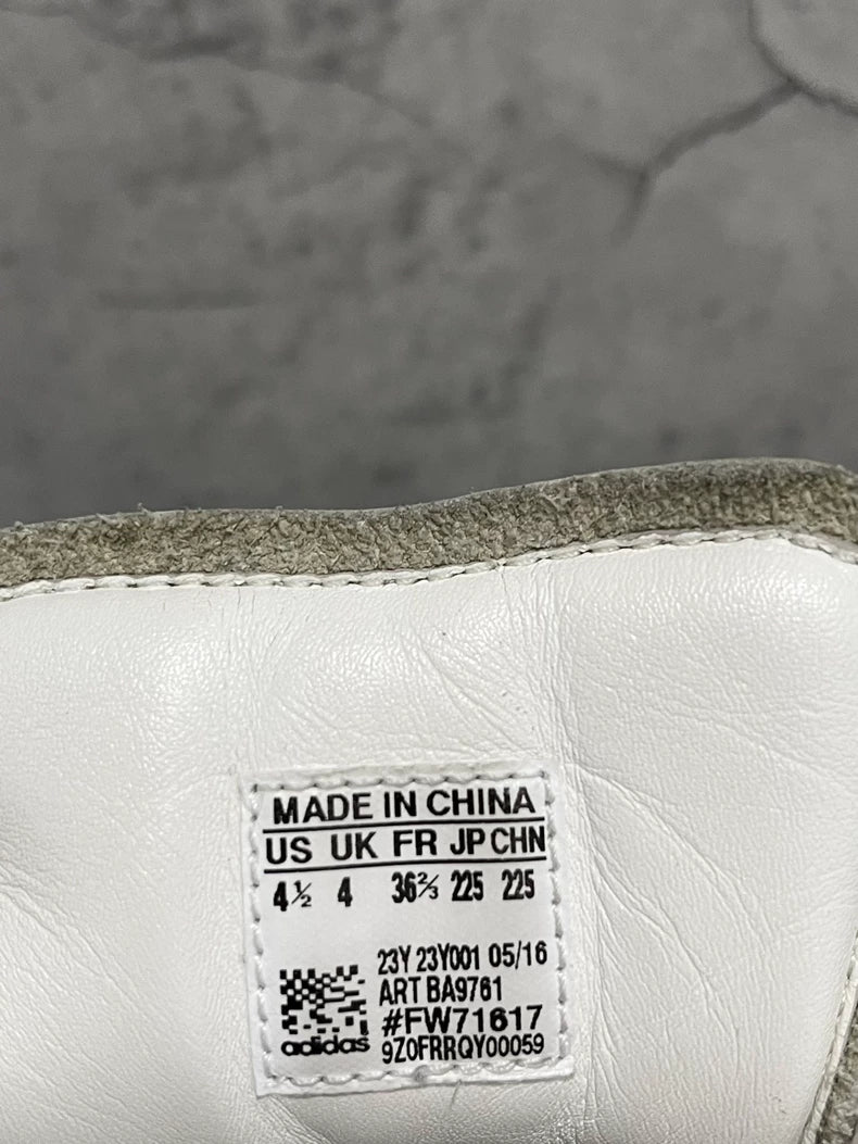 Rick Owens Adidas White Shell Sneakers-yf