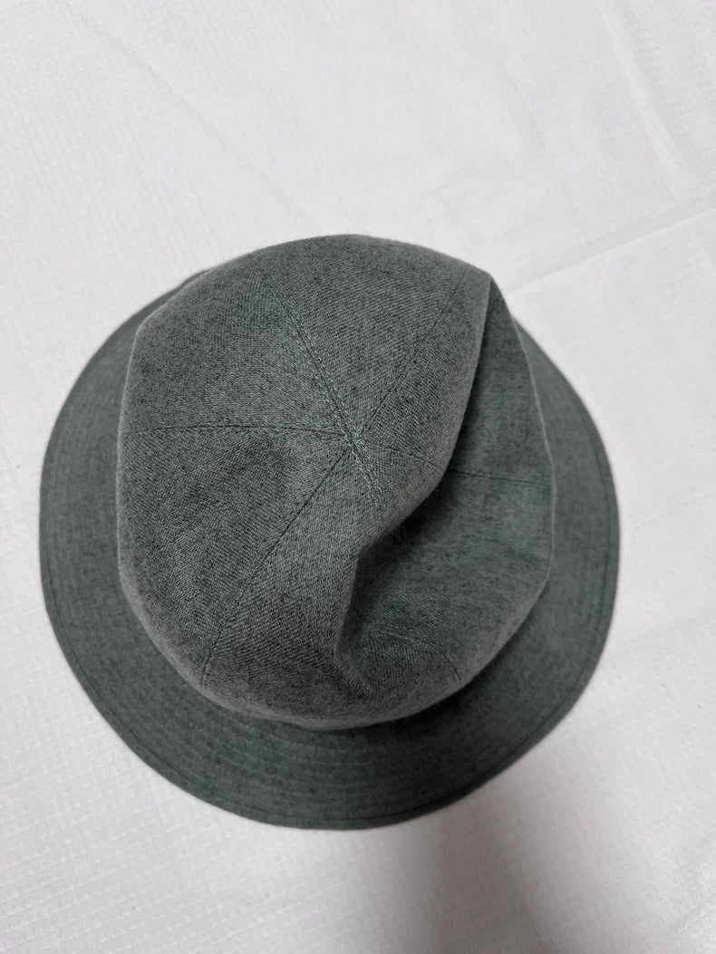 Grey Fisherman Hat by Hermes