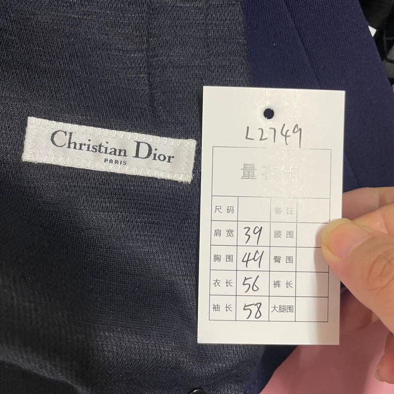 Vintage Dior Gold Button Blazer Jacket