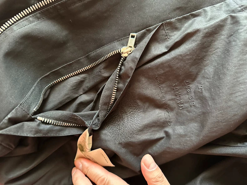 Rick Owens 2017 Limited Embroidered Cotton Jacket