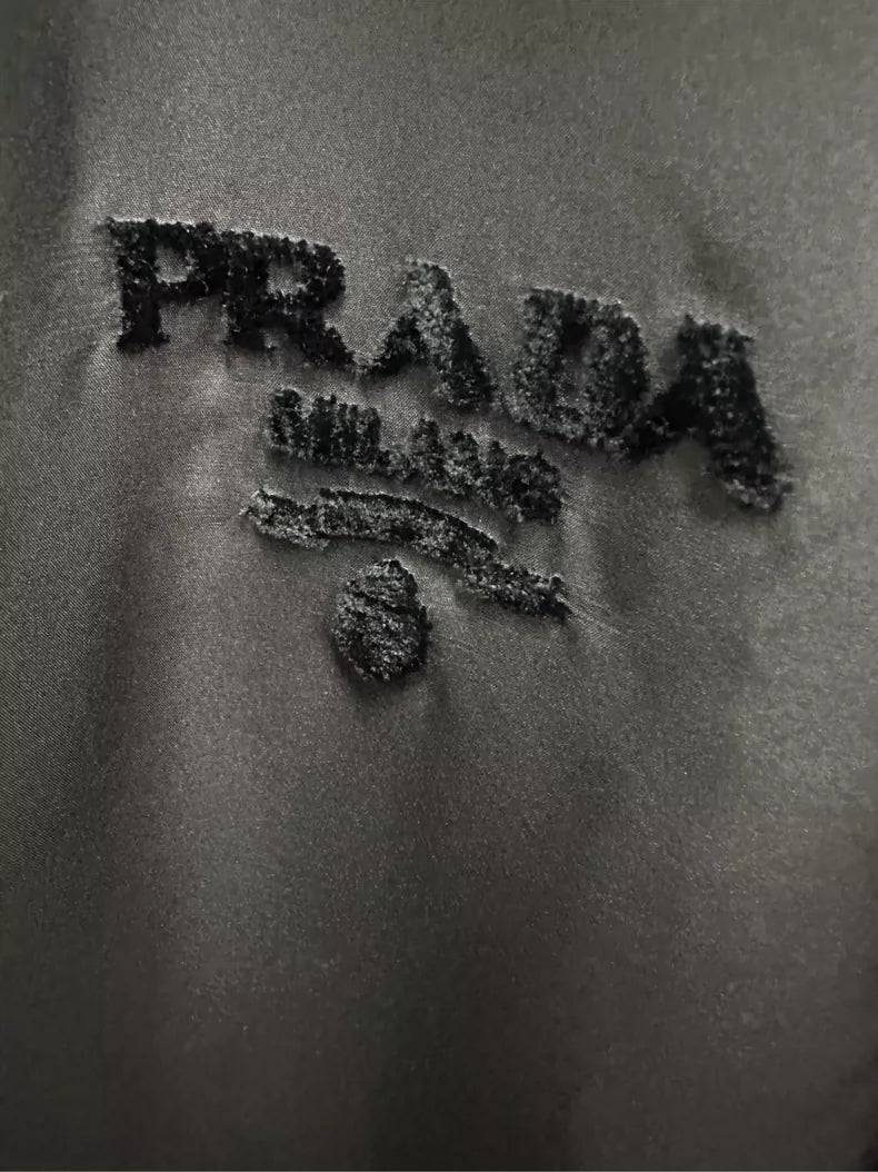 Prada Long Sleeve Shirt with Triangle Logo