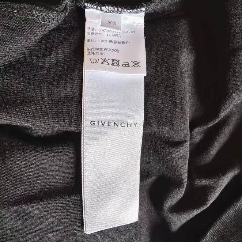 Givenchy Embellished Chain Short Sleeve Tee-yf