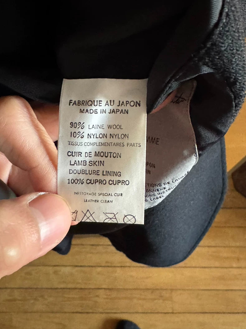 Yohji Yamamoto 09AW Leather Jacket