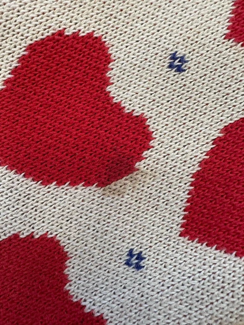 Gucci Heart Pattern Knit Sweater Men