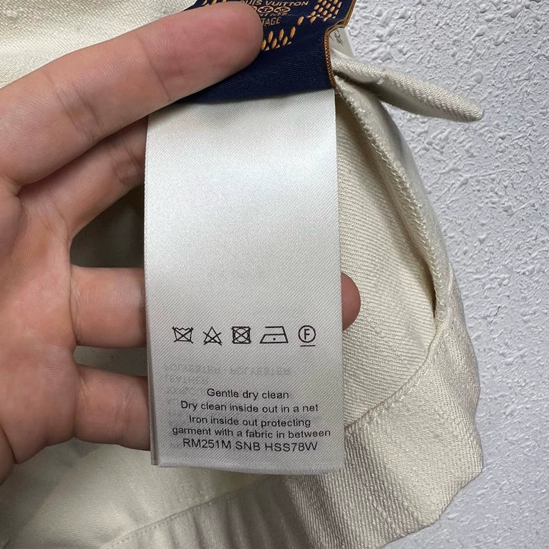 Louis Vuitton 2025 Silk Blend Short Sleeve Shirt-yf