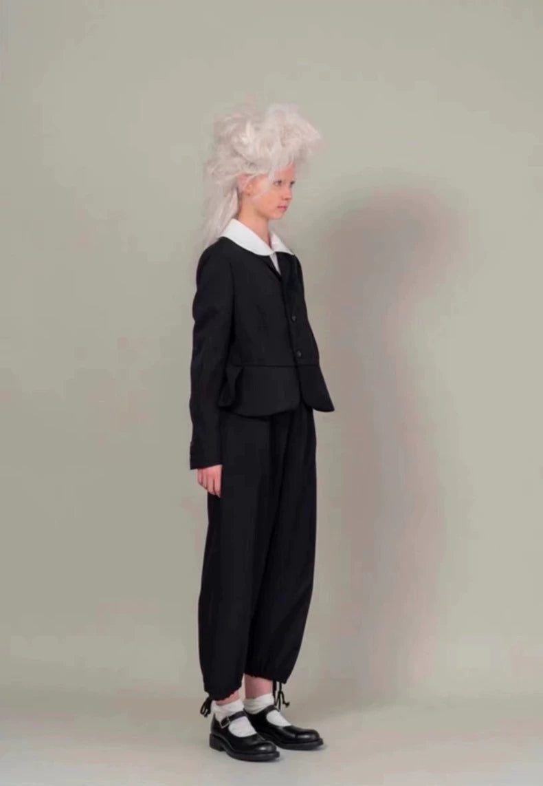 CDG Girl Petal Collar Blazer