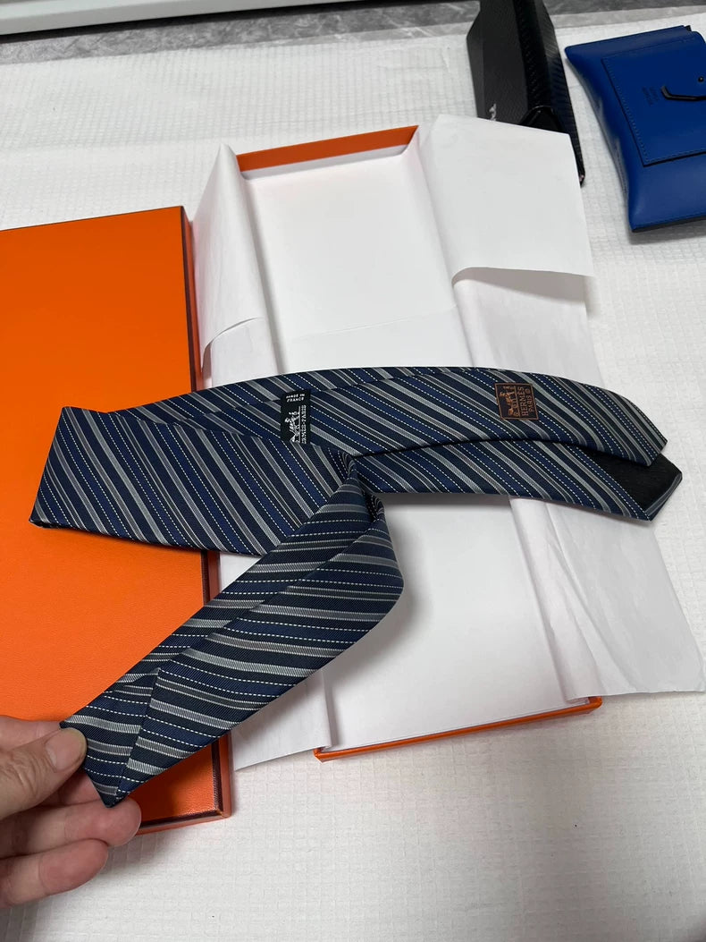 Hermes Designer Tie with Box