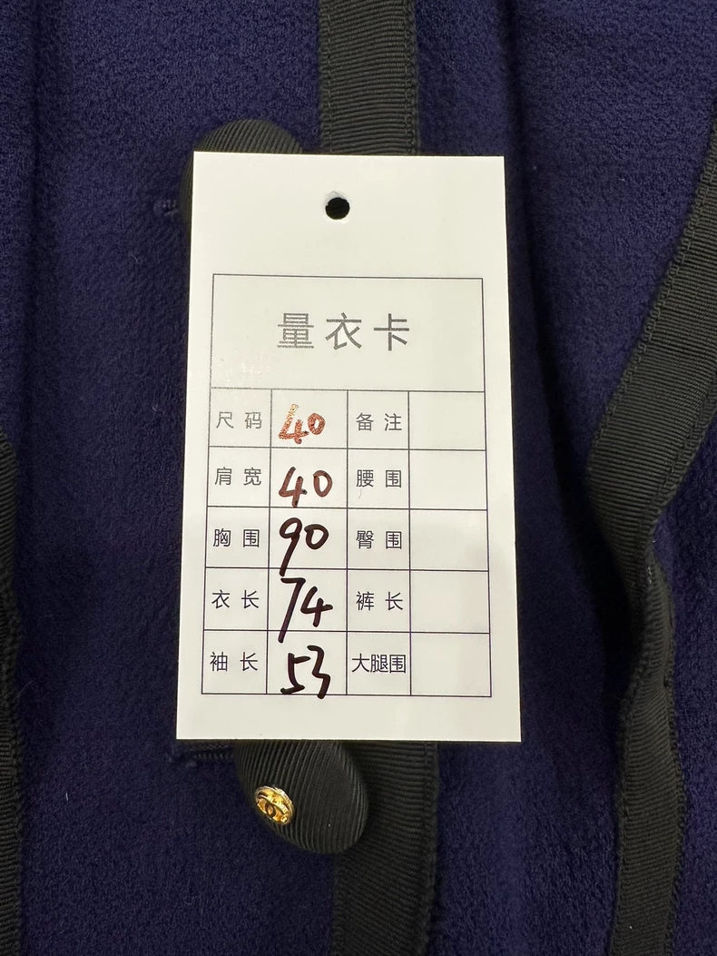 Chanel Women's Blue Suit Jacket