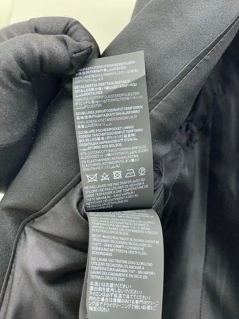 Black Saint Laurent Suit Jacket