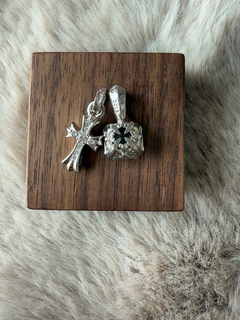 Chrome Hearts Aquamarine Pendant Charm