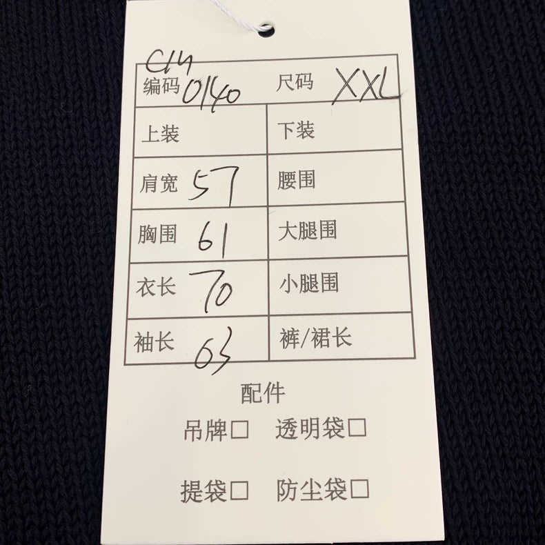 Dior Black Logo Knit Pullover Sweater