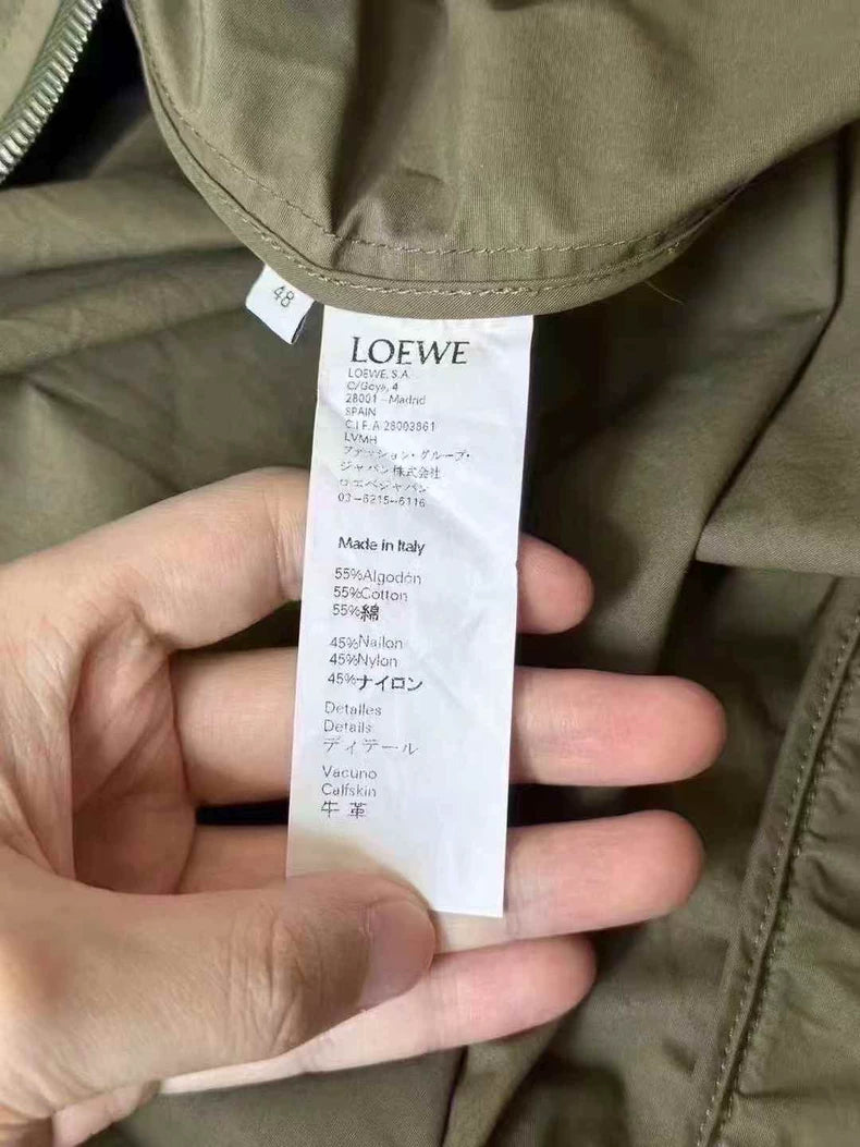 Loewe Hooded Windbreaker Jacket