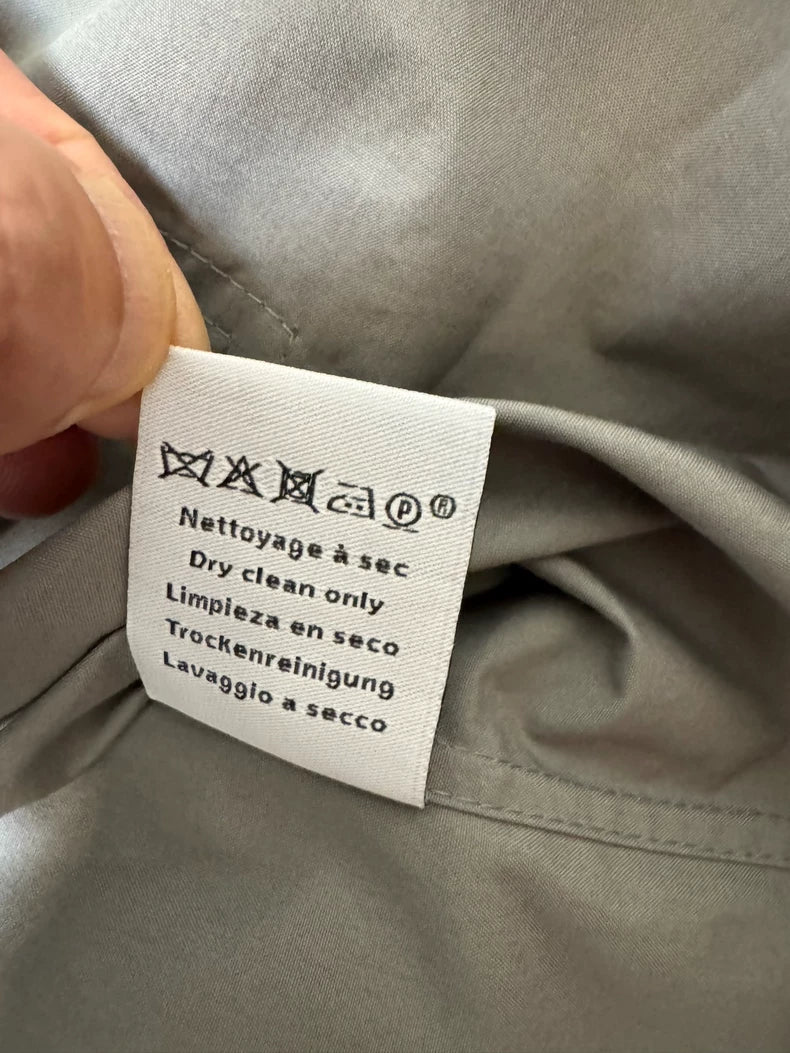 Hermes Gray Casual Shirt Jacket-yf