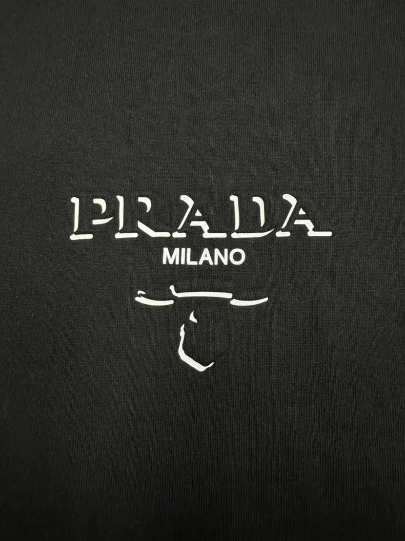 Prada Logo Short Sleeve T-Shirt