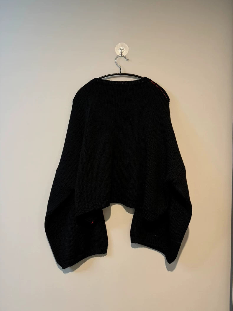 RAF Simons Black and White Sweater