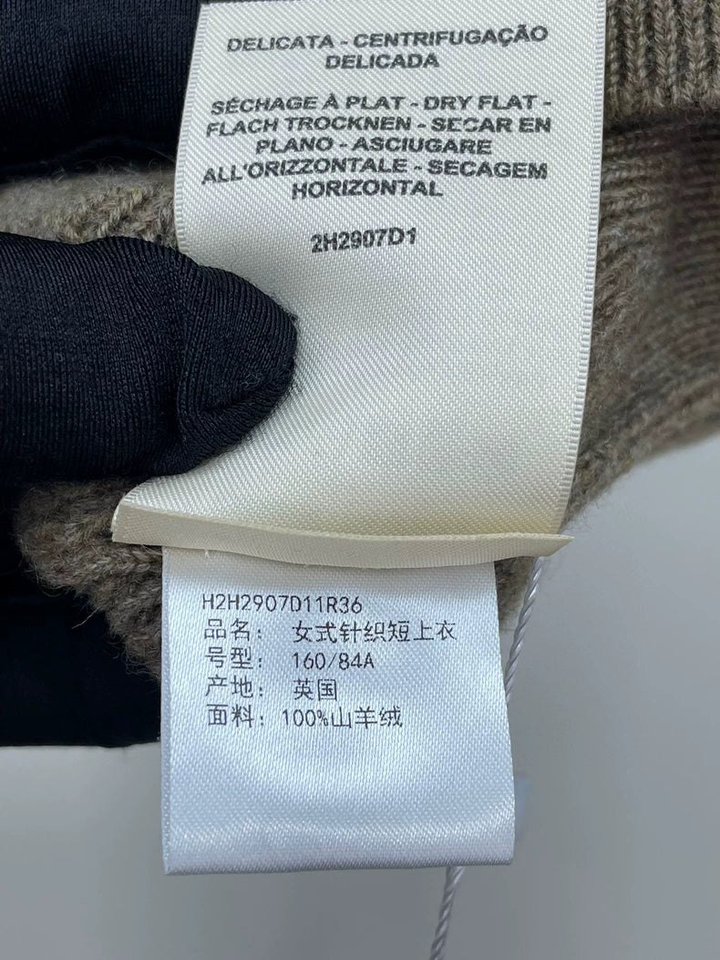 Hermes Knit Vest in Light Green