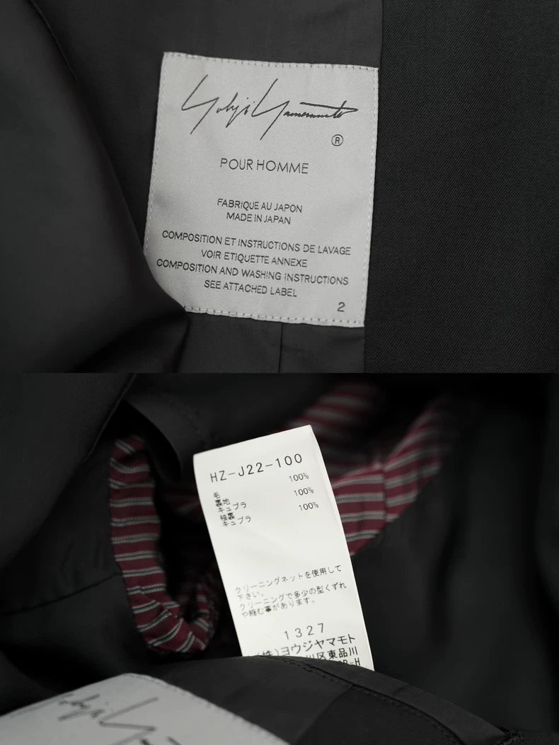 Yohji Yamamoto 23SS Collar Jacket