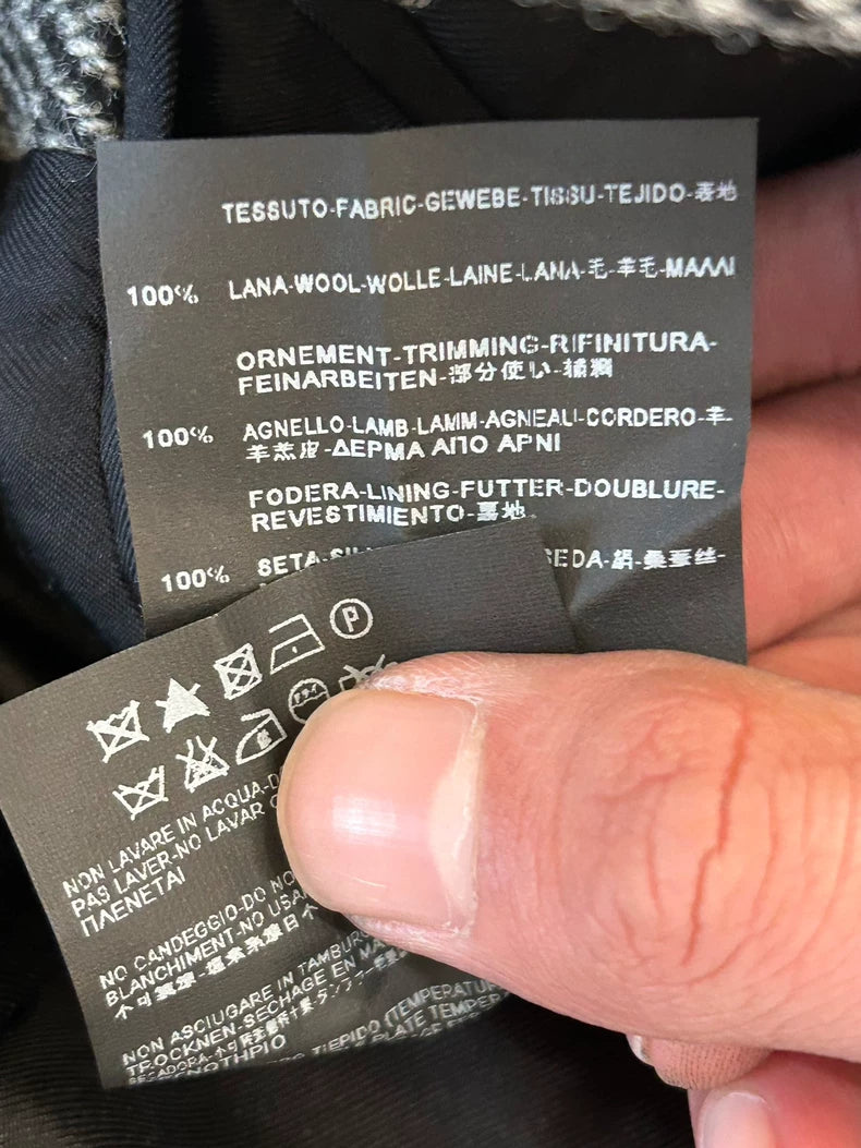 Hedi Slimane Saint Laurent Wool Blazer