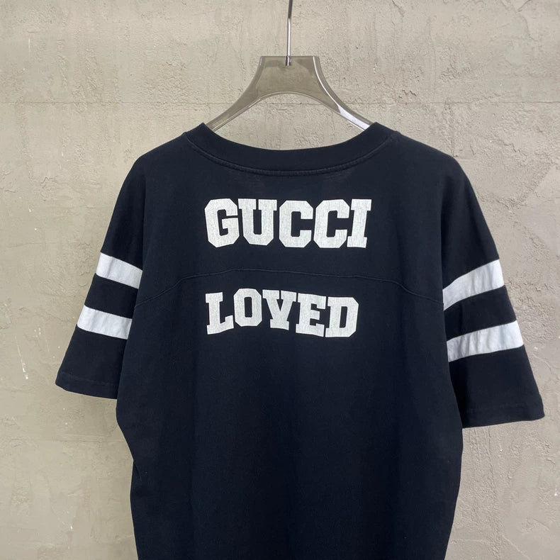 Gucci Black Logo Short Sleeve T-Shirt