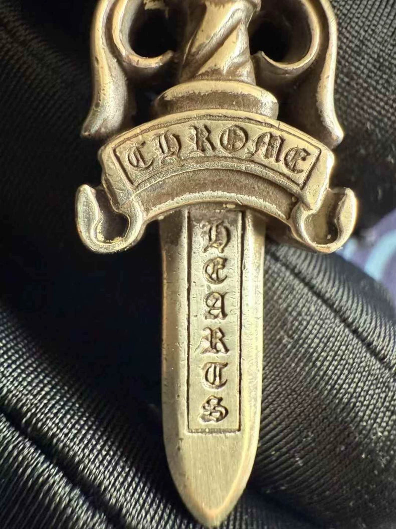 Chrome Hearts Sword Pendant Necklace-yf