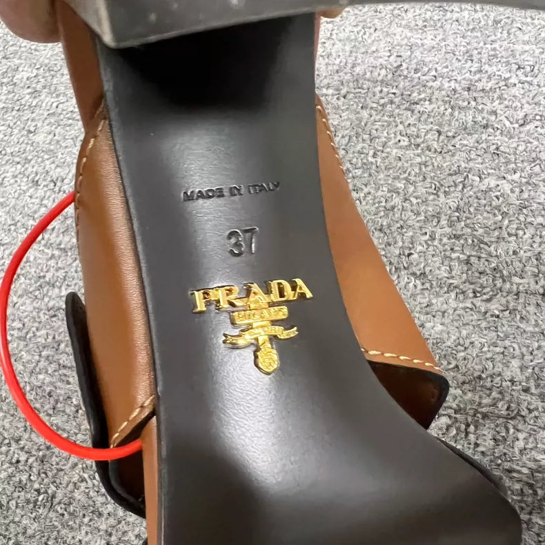 Prada High Heel Sandals Brand Size 37