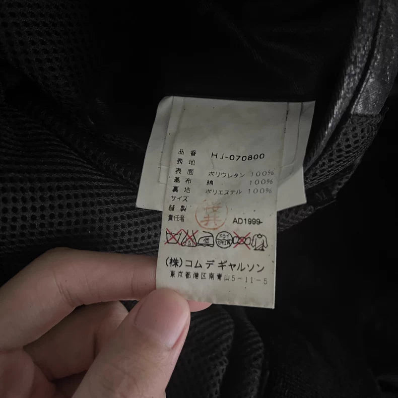 Comme des Garcons 1999 Wax-Coated Jacket