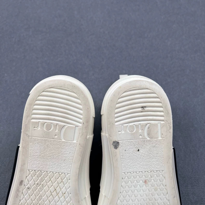 Dior B23 High Top Sneakers Black and White