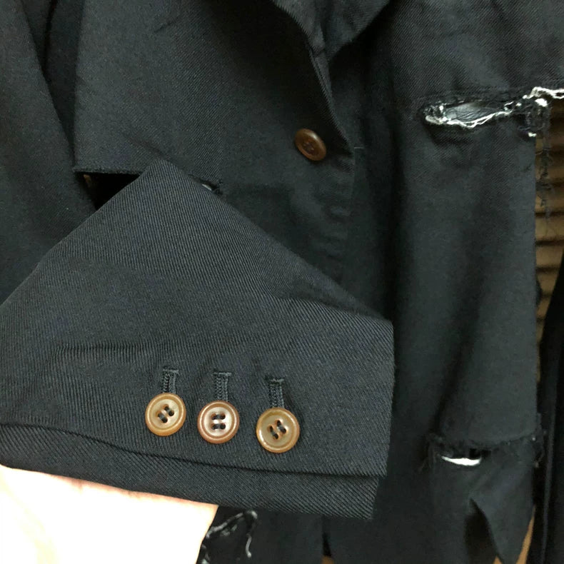 CDG Deconstructed Blazer Jacket XS