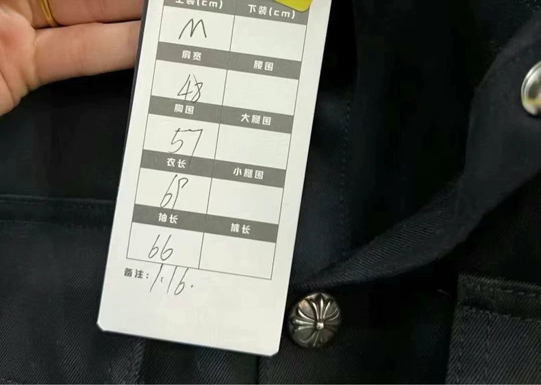 Chrome Hearts Leopard Print Denim Jacket