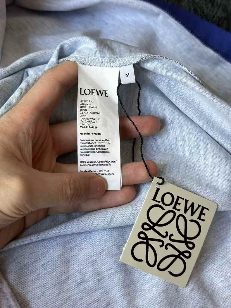 Loewe Colorful Gradient Short Sleeve T-Shirt