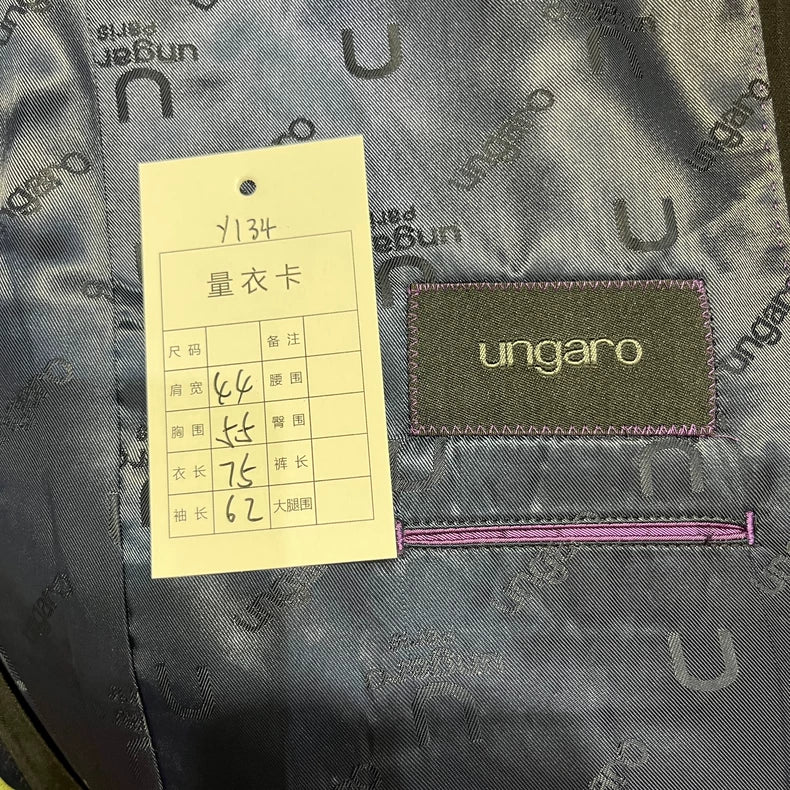 Vintage Black Striped Blazer Jacket