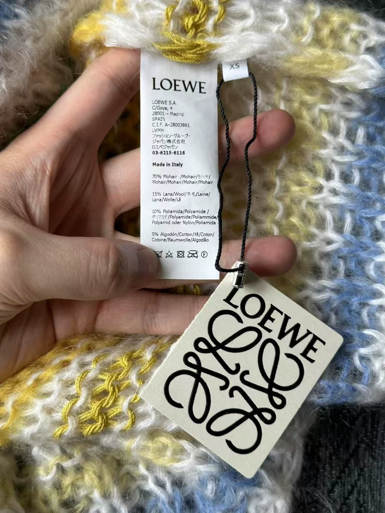 Loewe Striped Mohair Sweater