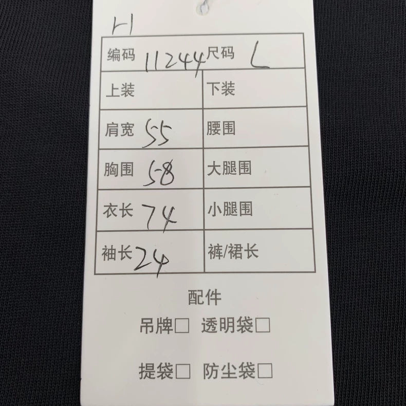 Black Logo Cotton Short Sleeve T-Shirt