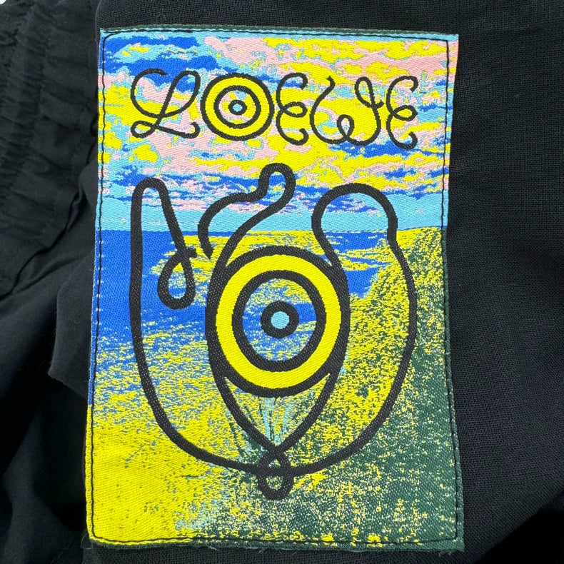 LOEWE Solid Color Bermuda Shorts