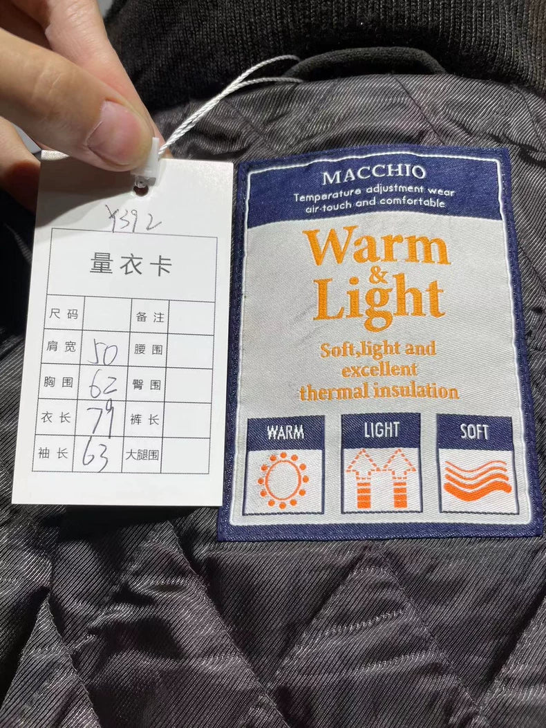 Brown Vintage High-End Men's Jacket