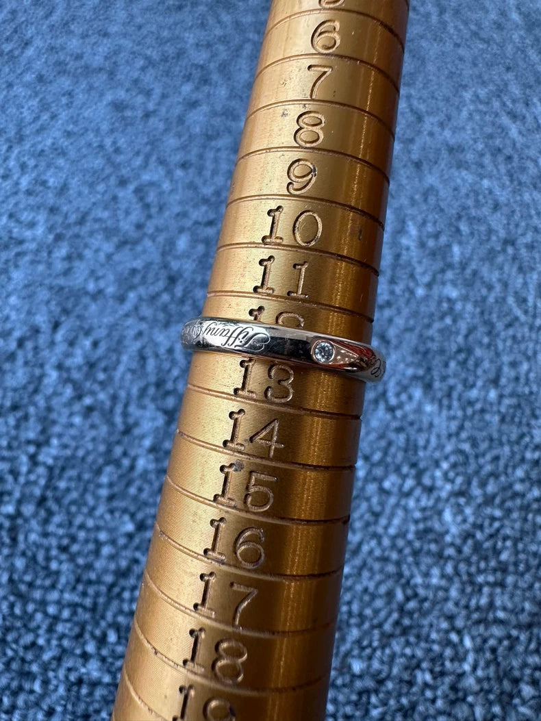 Tiffany & Co. 18k Rose Gold Diamond Ring