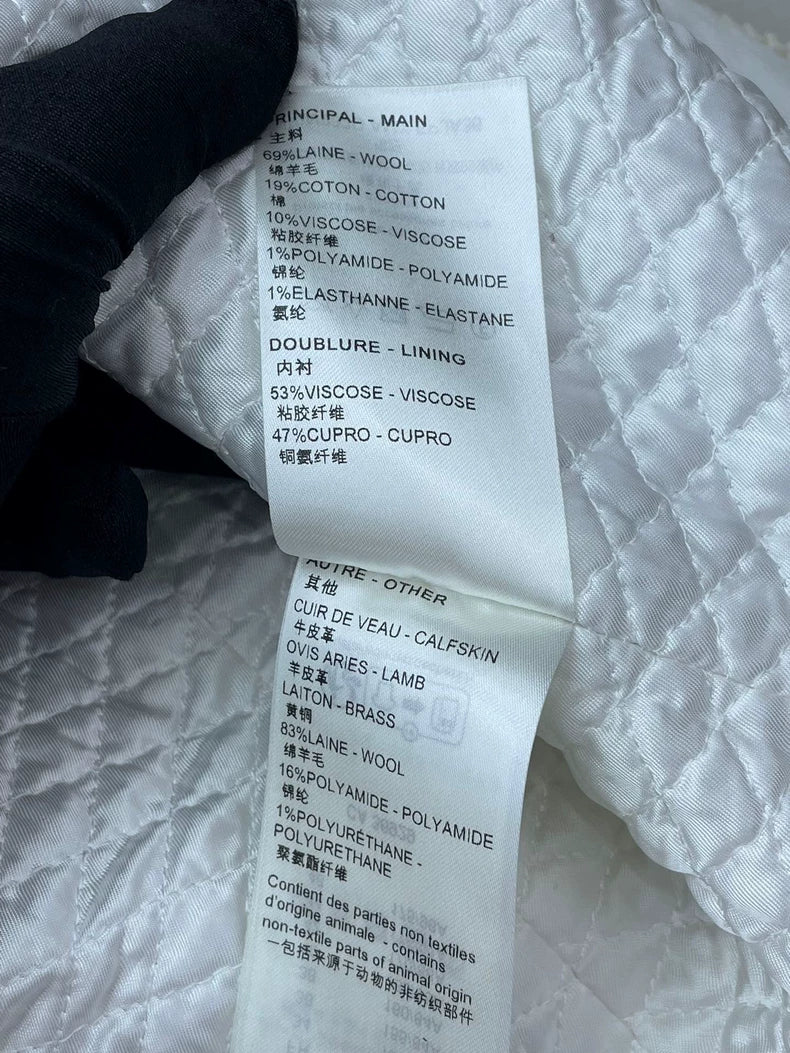 Pink Tweed Zip Jacket from Louis Vuitton