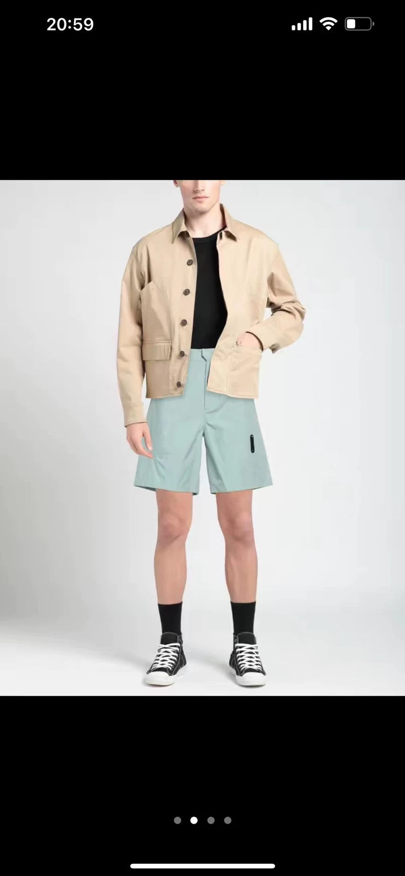 A-Cold-Wall* Tech Fabric Shorts