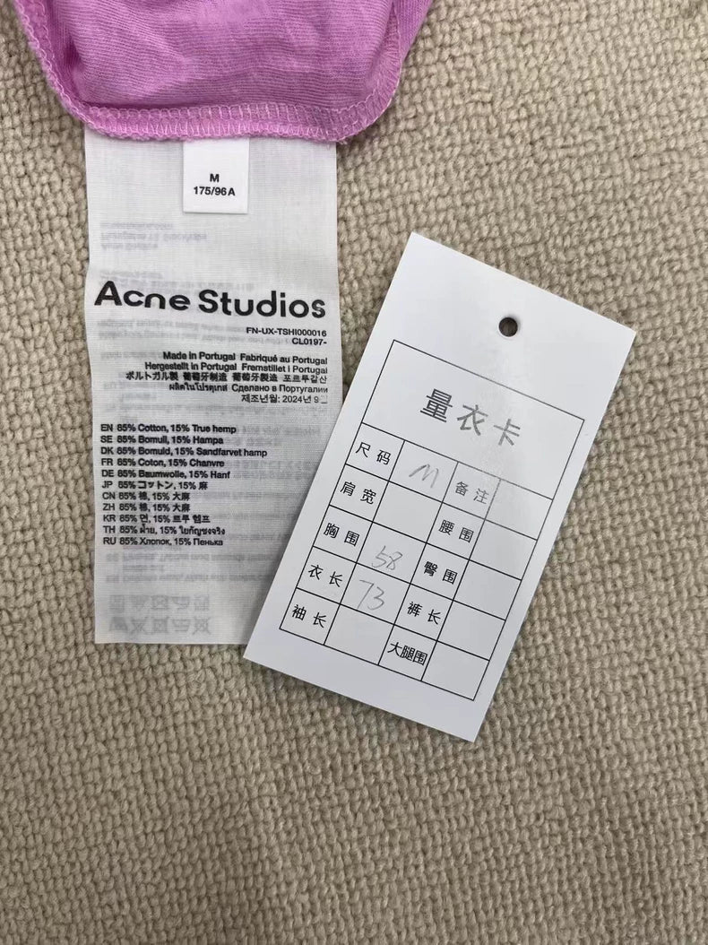 Acne Studios Pink Long Sleeve Shirt-yf