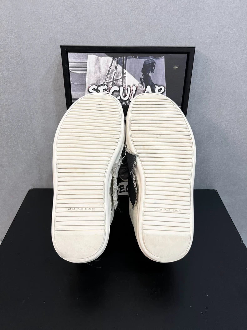 Rick Owens Low Top Canvas Sneakers-yf