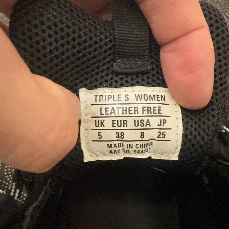 Balenciaga Triple S Sneakers with Transparent Sole