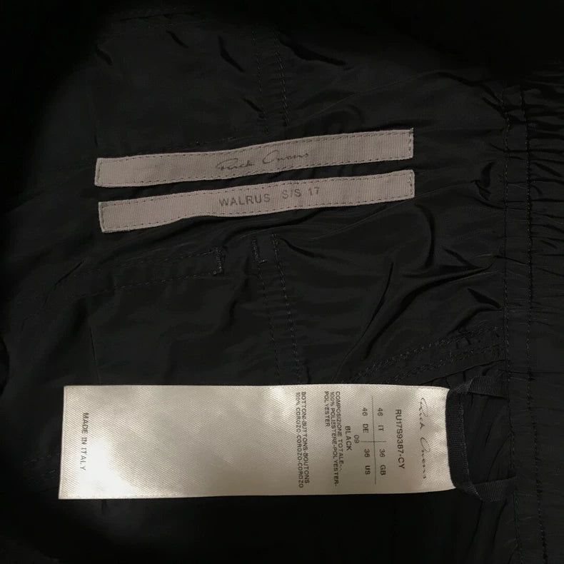 Rick Owens 17SS Mainline Shorts