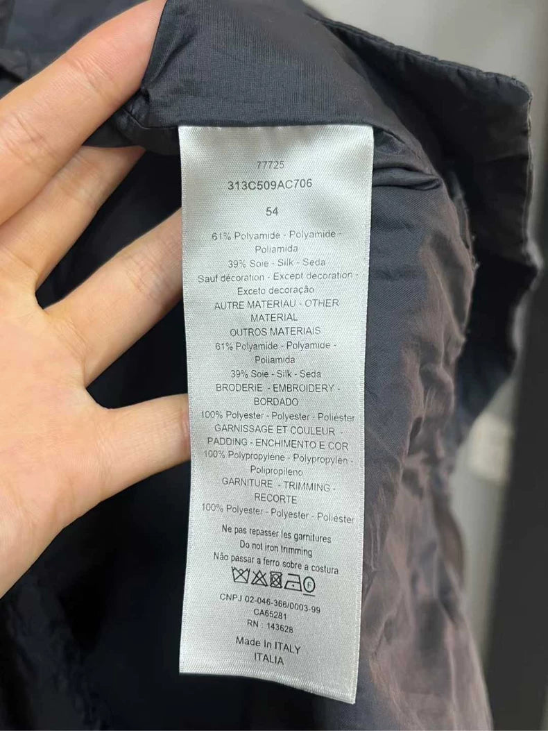 Dior Quilted Cotton Jacket-yf