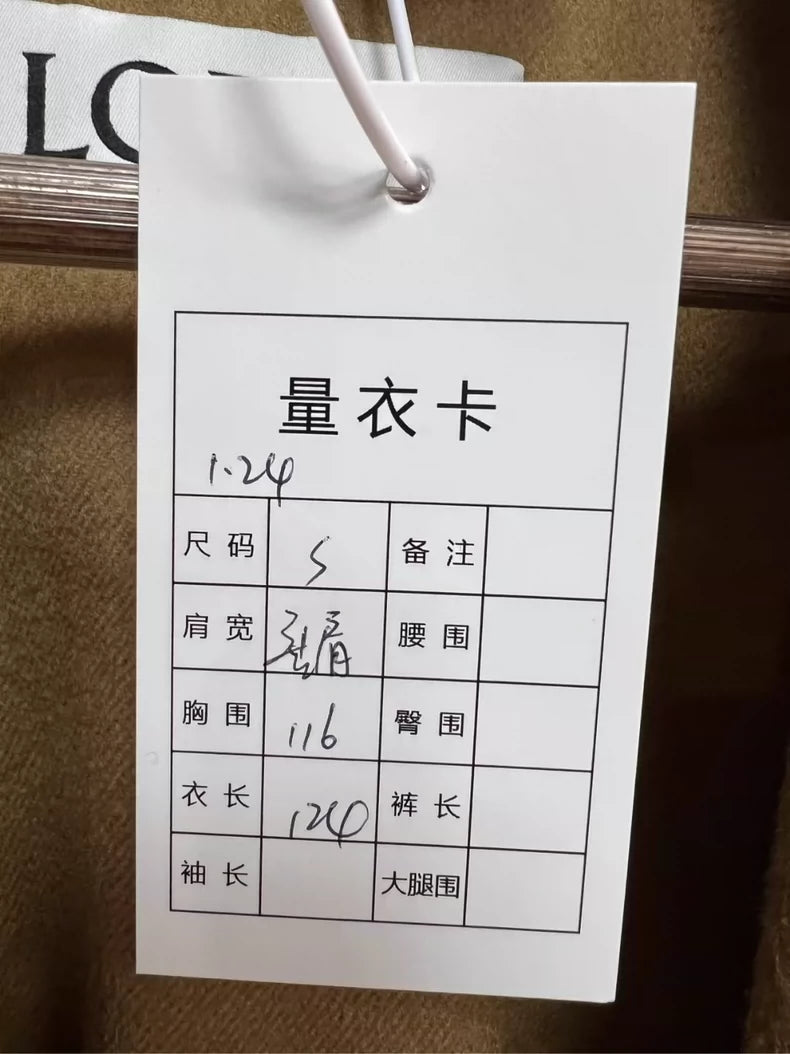 Loewe Cashmere Long Coat Size S