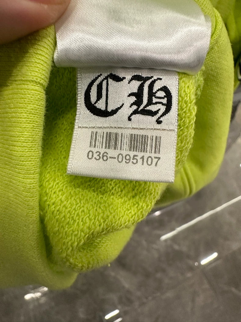 Chrome Hearts Mattyboy Fluorescent Green Hoodie